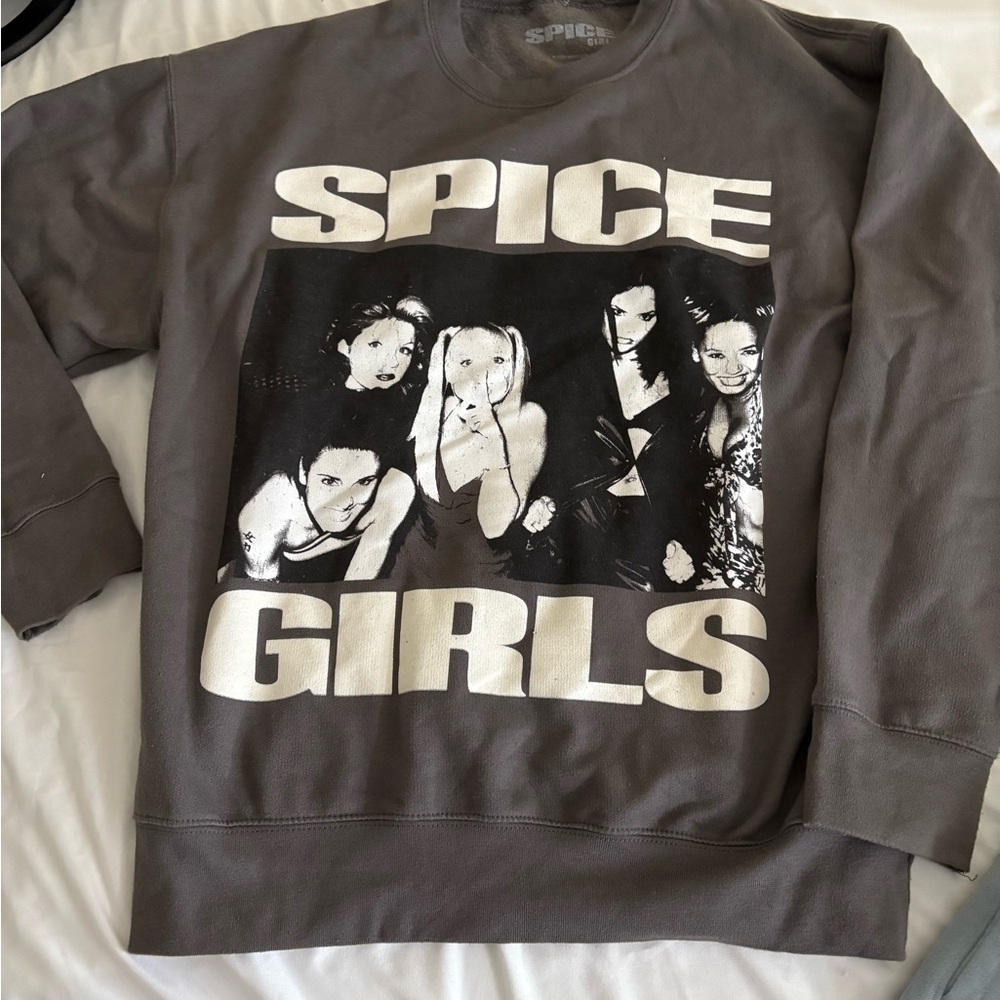 Boohoo Spice Girls Crewneck Sweatshirt